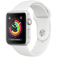 Apple Watch Series 3 38mm Silver Aluminium White Sport Band (GPS)