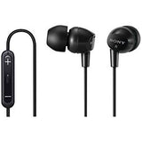 Sony dr-ex12ip stereo earphones with microphone and remote control