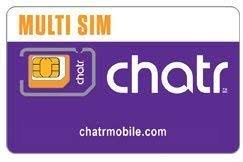 Chatr Regular Micro Nano 3in1 SIM Card