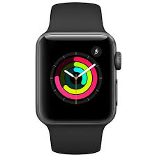 Apple Watch Series 3 42mm Space Gray Aluminium Black Sport (GPS)